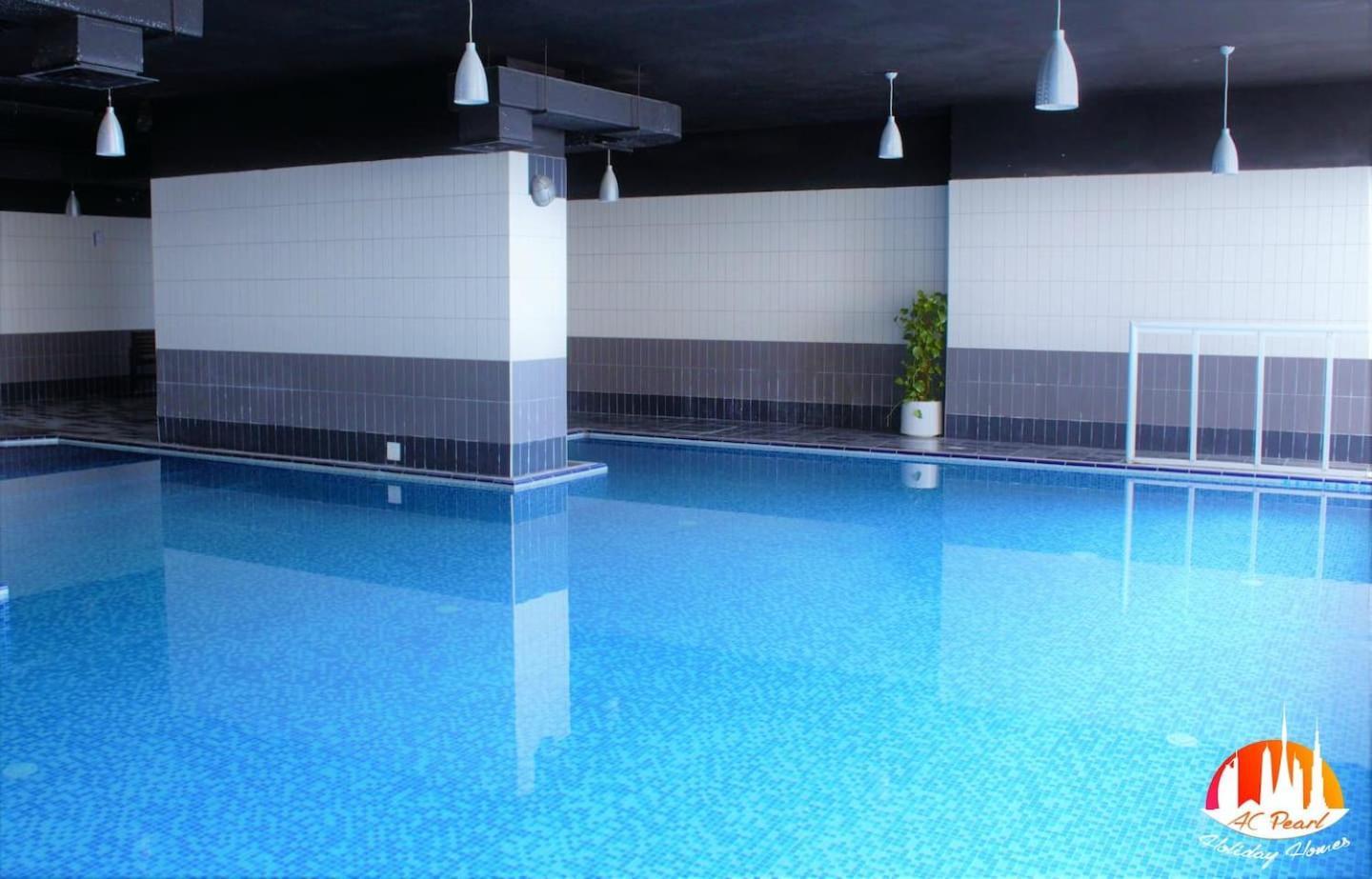 Charming Warm Suite With Amazing Views Of The City Dubai Exterior foto